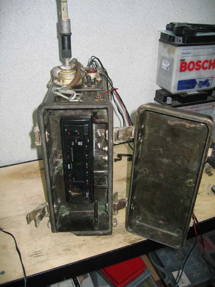 магнитотла в радиостанции Р-105