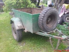 прицеп самоизготовленный!!!