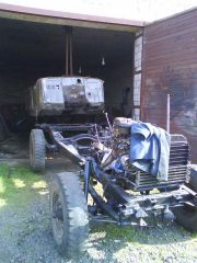 Установка кузова на раму