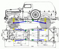 Еще один вариант. Ход подвески увеличен до 24см на уровне пружин, т.е. соотносится с параметрами самих пружин....gif