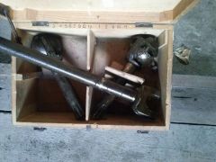 Передняя полуось, типа пиленый шар