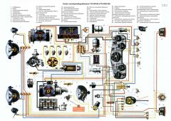 схема электрики ГАЗ-69