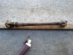 Чистка карданного вала