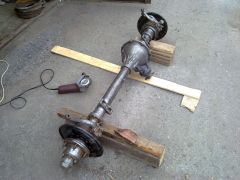 Чистка переднего моста после капиталки.