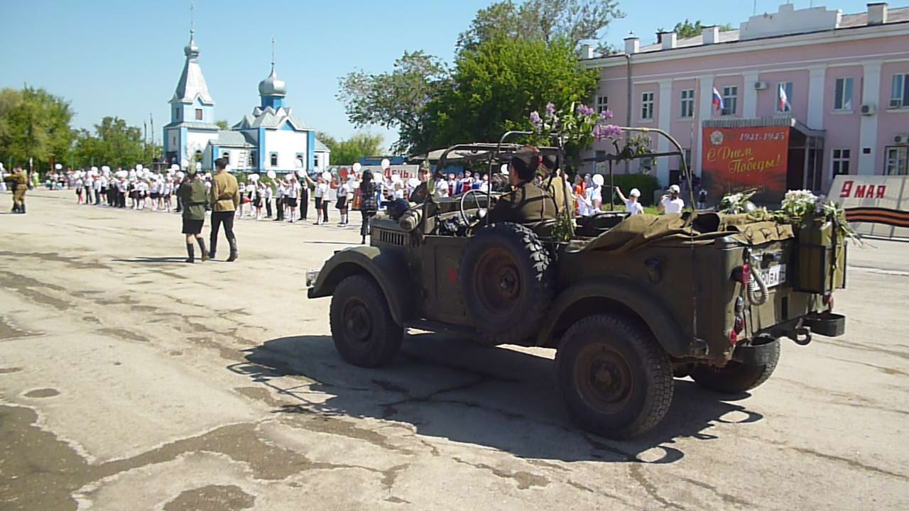 Мой Газ 69А 1961г. 9 мая 2012г.