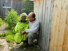 мой внук и мой помошник