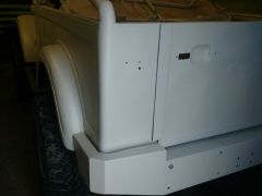 Покраска U-POL RAPTOR вид сзади