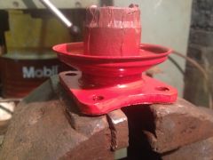 Крепление кардана на КПП