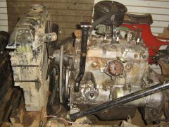 ридик и ДВС + переходник под масло филтр от Ваза