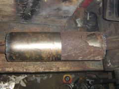 Была вот такая дыра в глушаке.