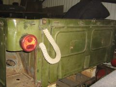 Прикинул фонарь для общего вида.