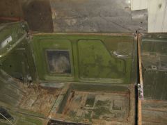 Приварил распорки.