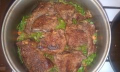 Жаренная баранина