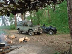 Газик и квадрацикл