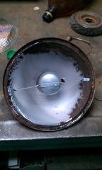 Левая фара после разборки