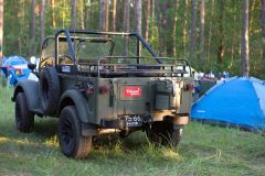 Газ69 "зеленый" на  OFF-ROAD-FREE-FEST 2012