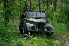 Газ69 "зеленый" Прогулка по лесу