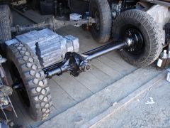 Передний мост в целом готов. Далее очередь за задним.