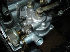 ФГО. Фильтр  - камуфляж под старую конструкцию. В качестве фильтрующего элемента применен современный полнопоточный фильтр в металлическом корпусе.