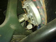 Опломбированный спидометр. Оттиск на пломбе: ОТК УАЗ