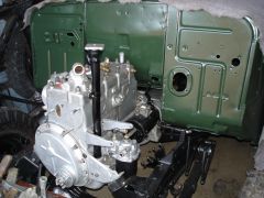 Установка навесного на движок