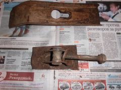 Элементы крепления запасного колеса Ашки