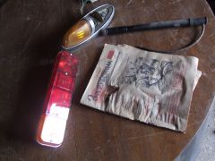 задние фонари Москвич