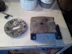 Кронштейн запасного колеса ГАЗ 69