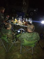 вечерело сильно