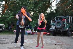 выступление в лагере на берегу  творческих коллективов города47