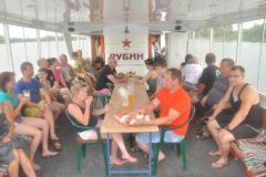 на прогулке