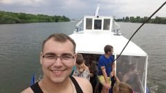 на теплоходе