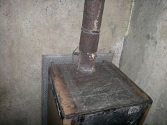 Задний экран, прорезь бокового экрана