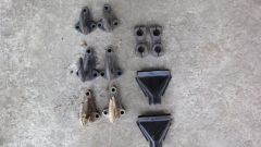 крюки буксировочные разные, обдувы стекла лобового