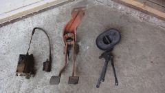 зеркало наружнее 56 ГАЗон, педальный узел УАЗ, главный тормозной