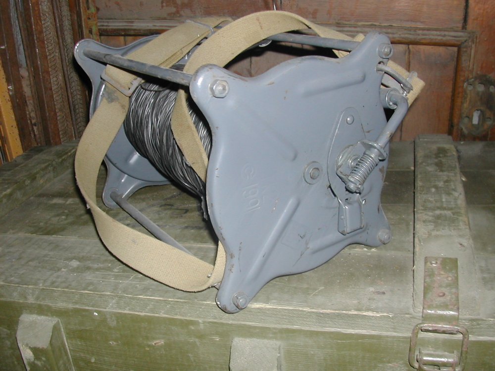 Катушка телефонная ТК2 с проводом П274 - 1000 .JPG