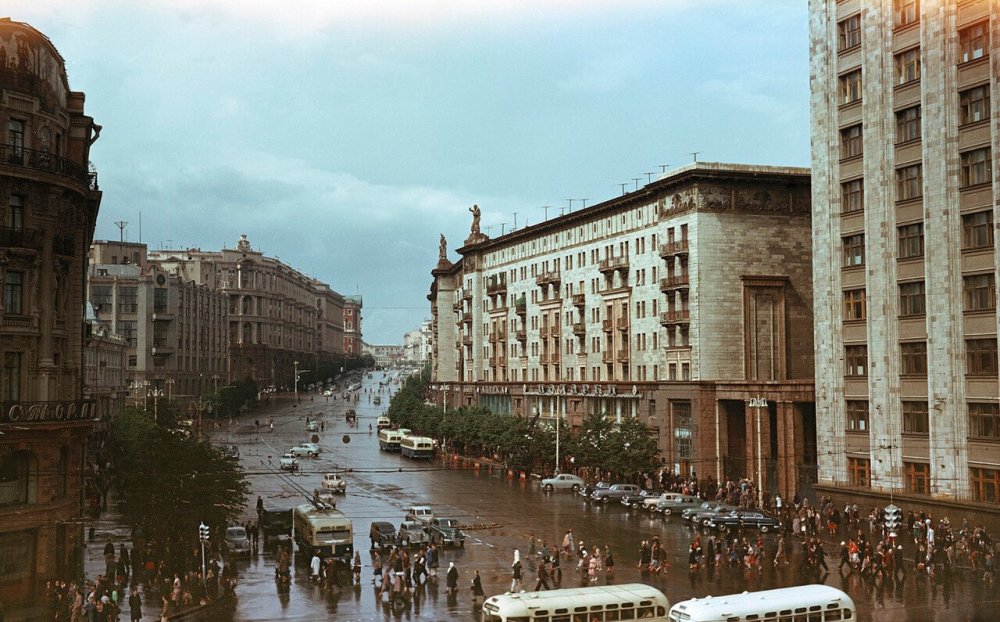 Moskva, ulichnoe dvizhenie, Ul. Gorkogo (1)_1100099.jpg