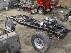 Дизель на раме.