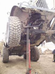 ГАЗ-69 - ремонт (вклинила блокировка)