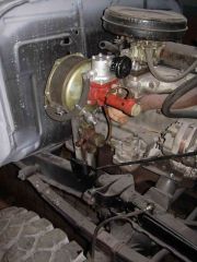 гидровакуумный усилитель и разделитель тормозов от ГАЗ-24