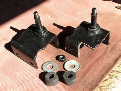 Газелевские кронштейны задних амортизаторов 