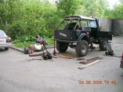 Минус коробка и две рессоры