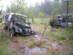 Первое болото и сгоревший аккамулятор