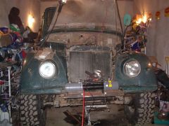 ставим лебёдку