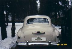 ЗИМ перед реставрацией, вид сзади