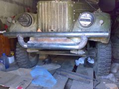 Сваренный бампер