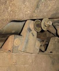 крепление переднего телескопа