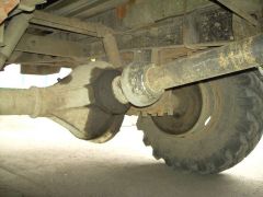 Задний мост ГАЗ-63 по внешнему виду схож с ГАЗ-69