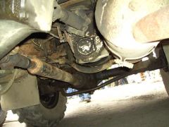 Привод переднего моста