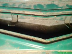 Воздухозаборник печки